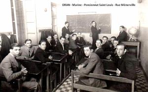 Oran - Marine - Pensionnat Saint-Louis - Rue Menerville
